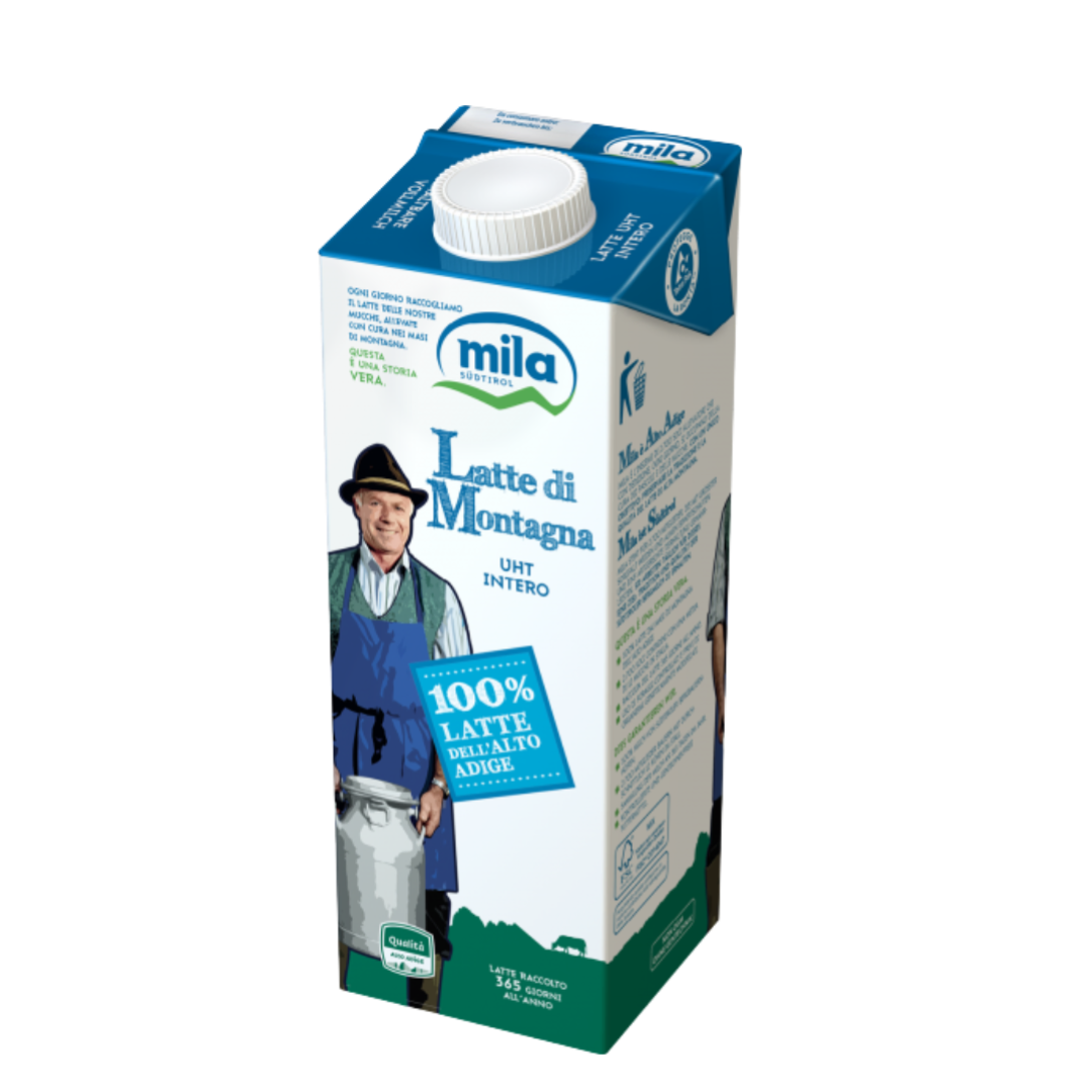 Latte di montagna UHT Intero